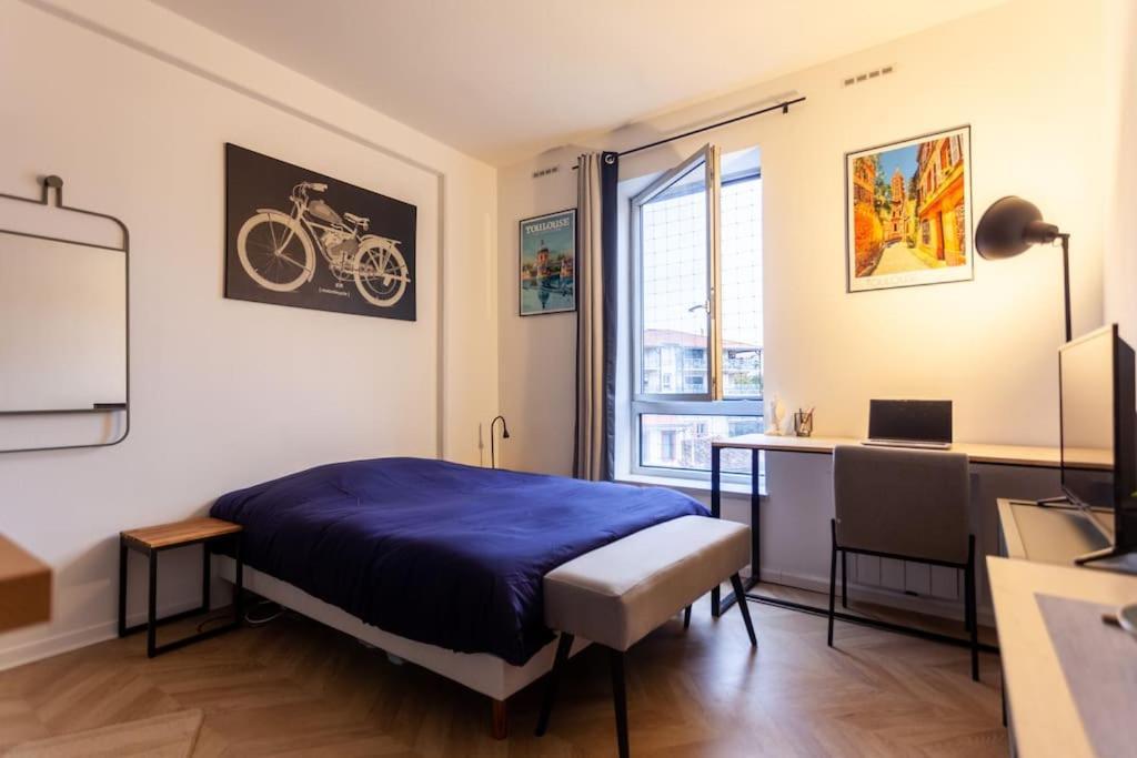 Cocon Moderne Compans Caffarelli - Metro, Charme & Confort Toulouse Kültér fotó